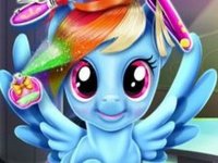 Pony Hair Salon Styling Game