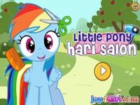 Pony Hair Styling Dress Up Game