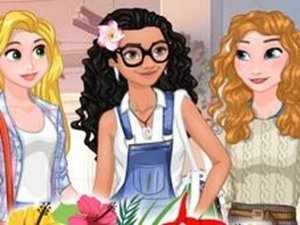 Princess College Dress Up Game