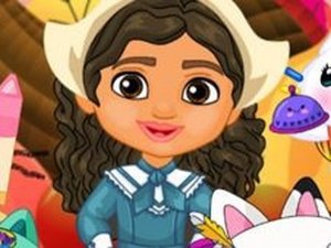 Gabby's Thanksgiving Dress Up