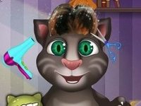 Talking Tom Hair Salon Kids Game
