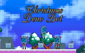 Christmas Deno Bot: Sci-Fi Platformer Adventure Online Game
