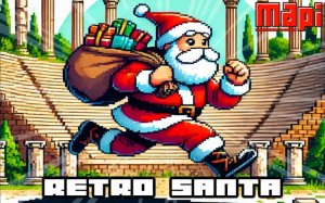 Retro Santa: Christmas Run Online Game